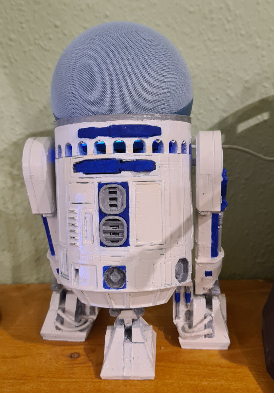 R2D2 Alexa echo dot gen 4 holder