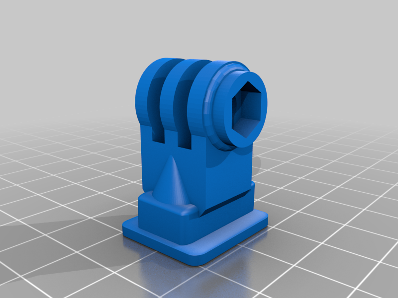 GoPro Adapter for Cold Shoe and Tripod (für Kamerastativ und Blitzschuh)