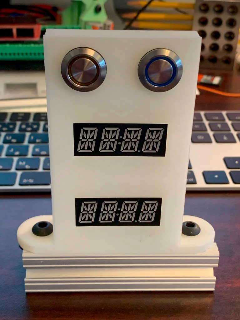 Sparkfun Spark-x Display holder for 8020 Series 10