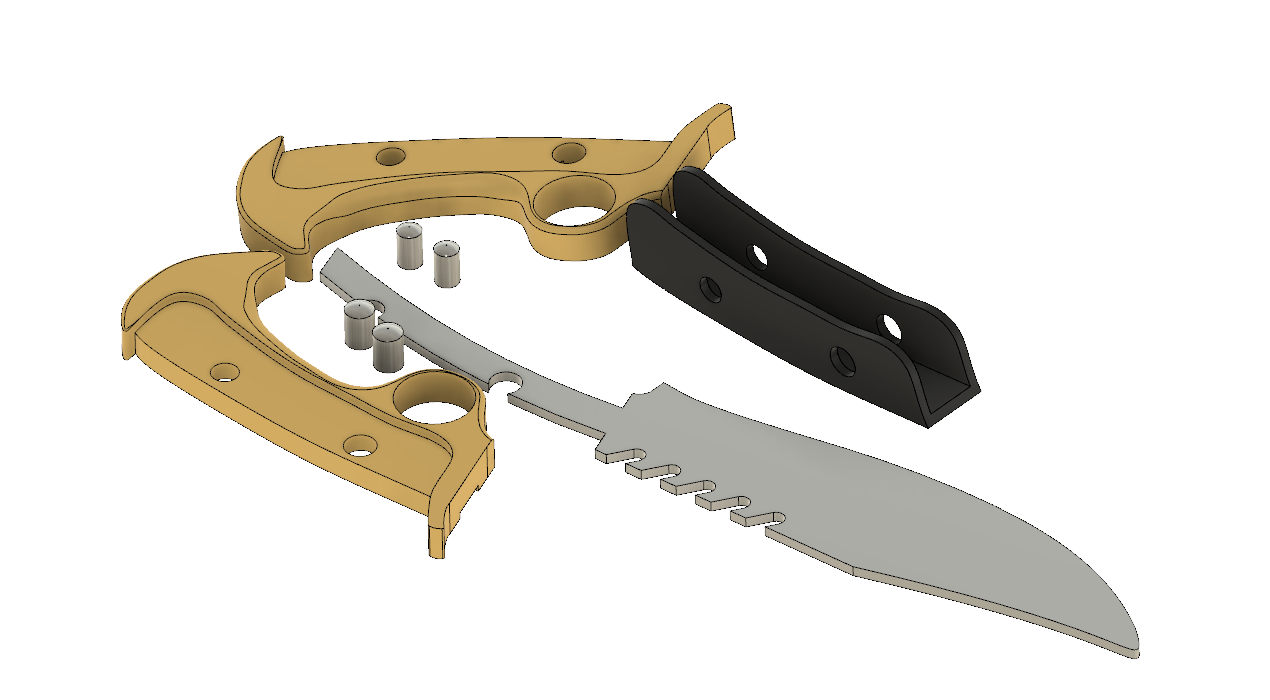 Daryl Dixons knife from The Walking Dead