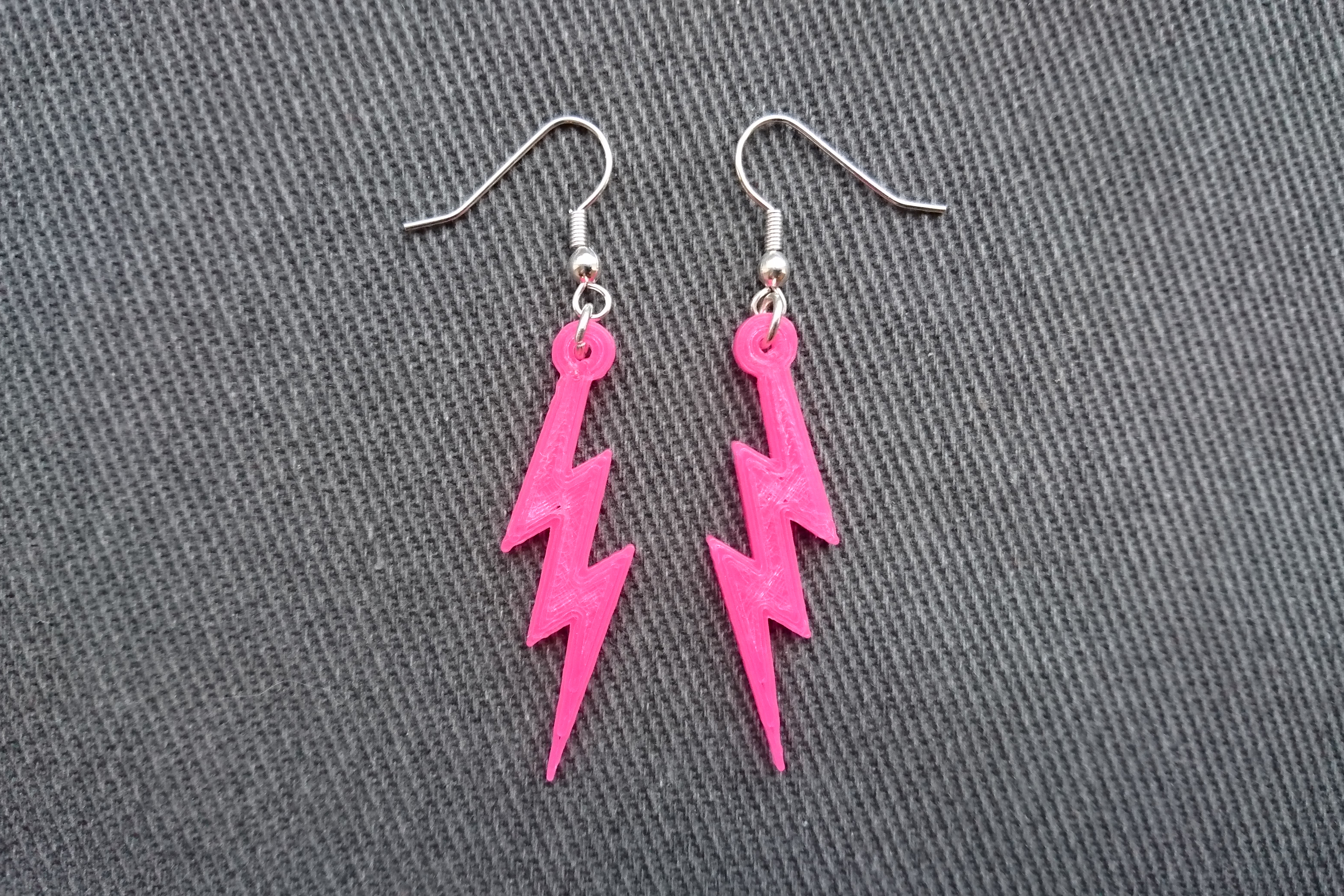 Simple Lightning Earrings