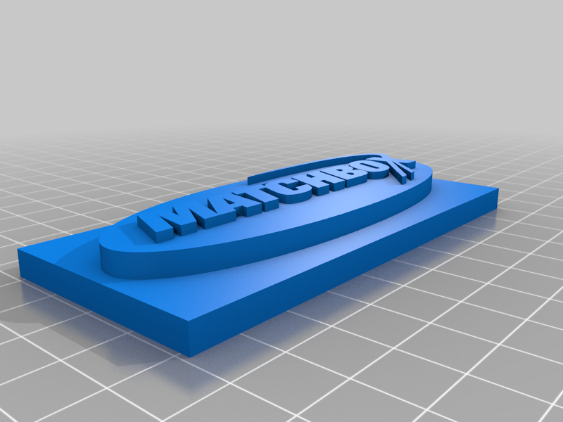 Matchbox sign 2