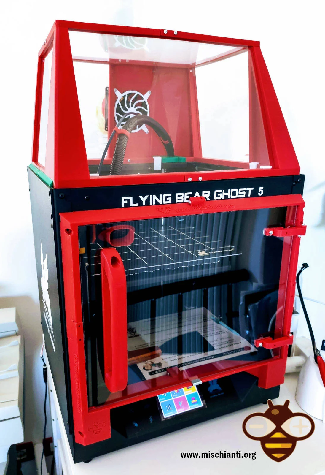 FlyingBear Flying Bear Ghost 5 enclousure: top cover and front panel/door