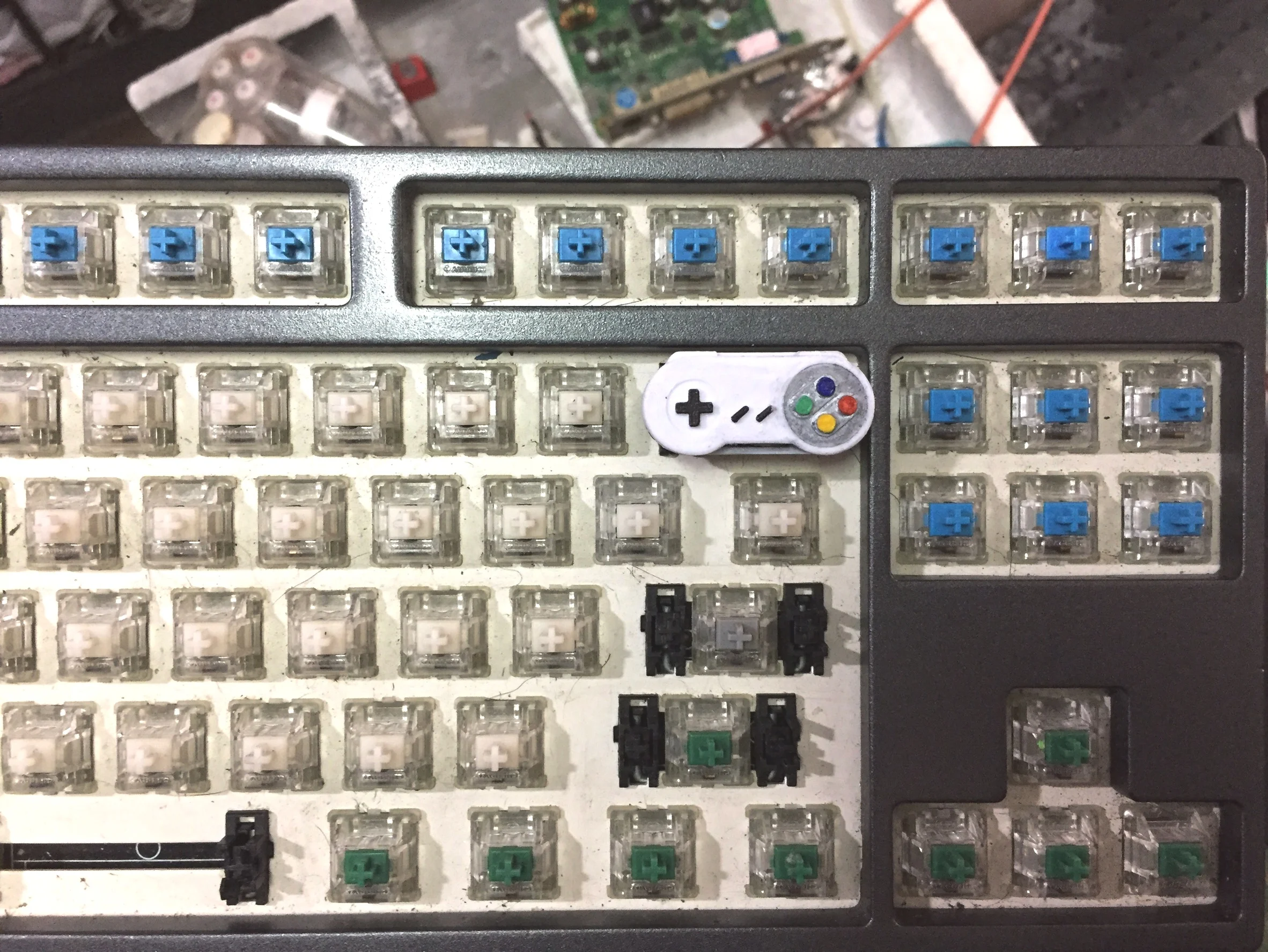 SNES Controller Keycap (Backspace)