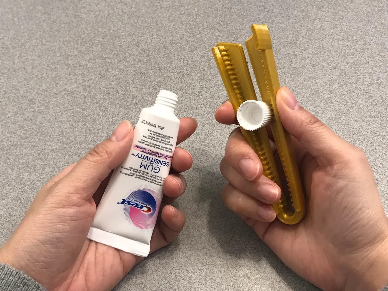 Toothpaste Tube Opener