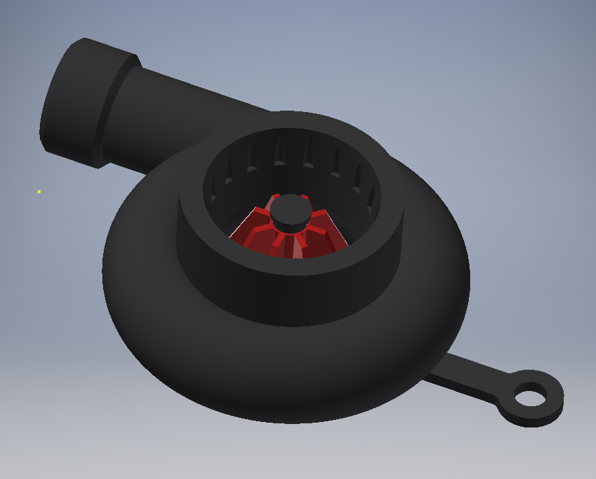 Turbocharger Key Chain