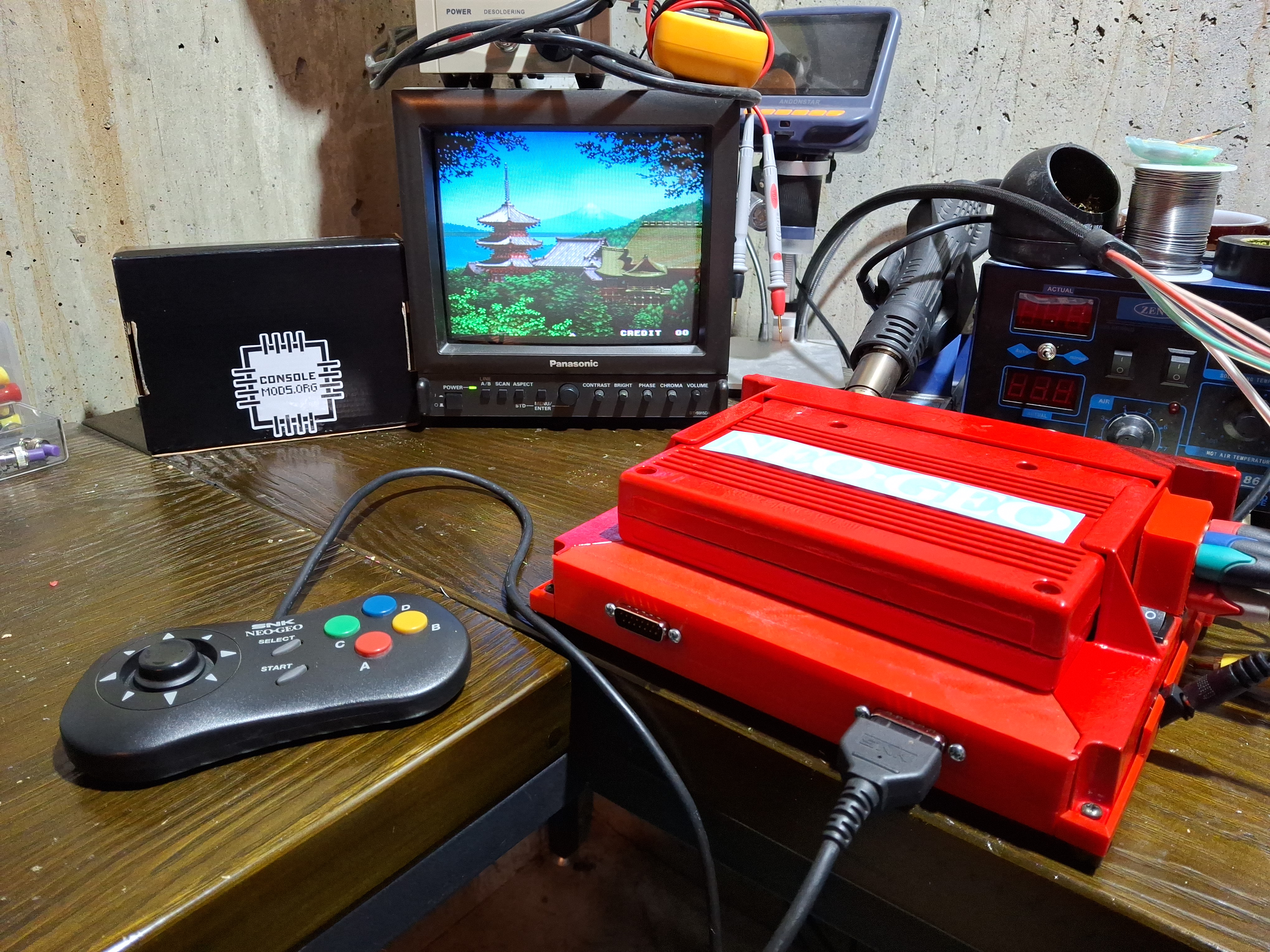 Neo Geo MV-1AX Shell