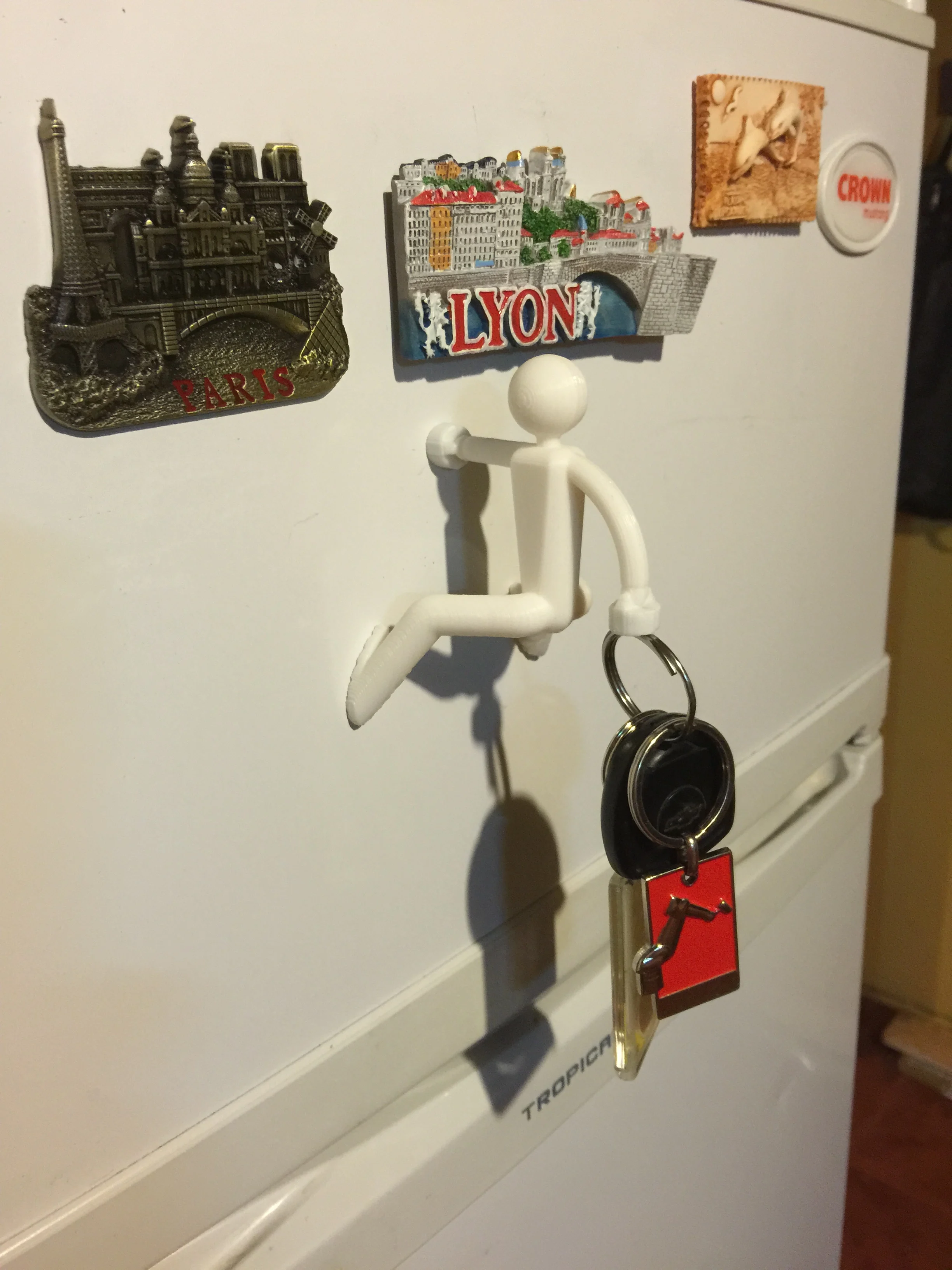 Magnetic Key Holder Man
