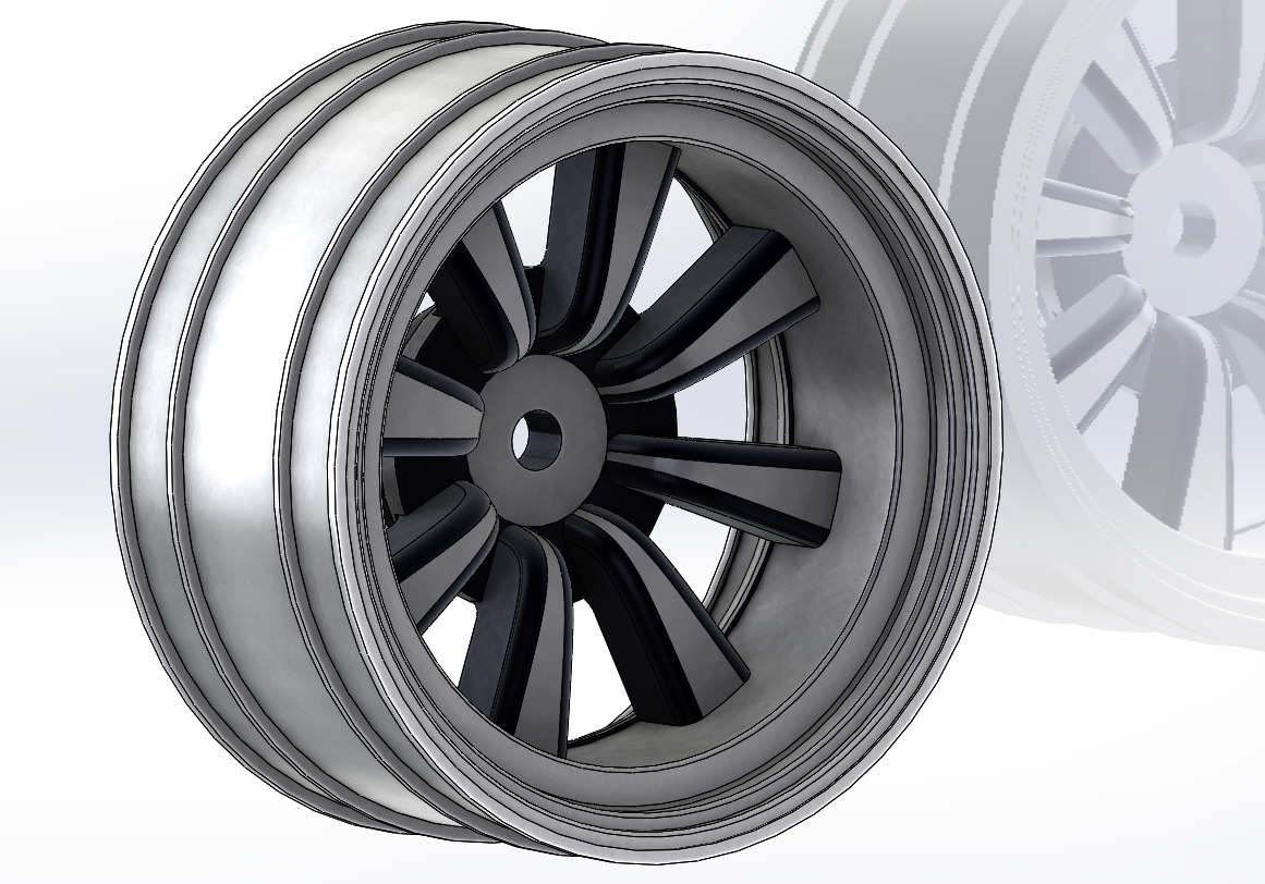 Watanabe rim for rc car 1/10
