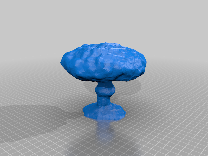 Mushroom Cloud Lamp