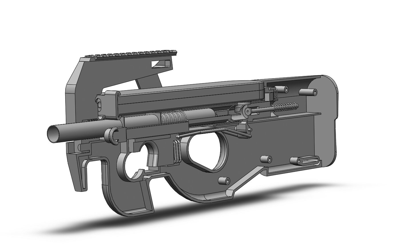 Réplique P90 taille réél