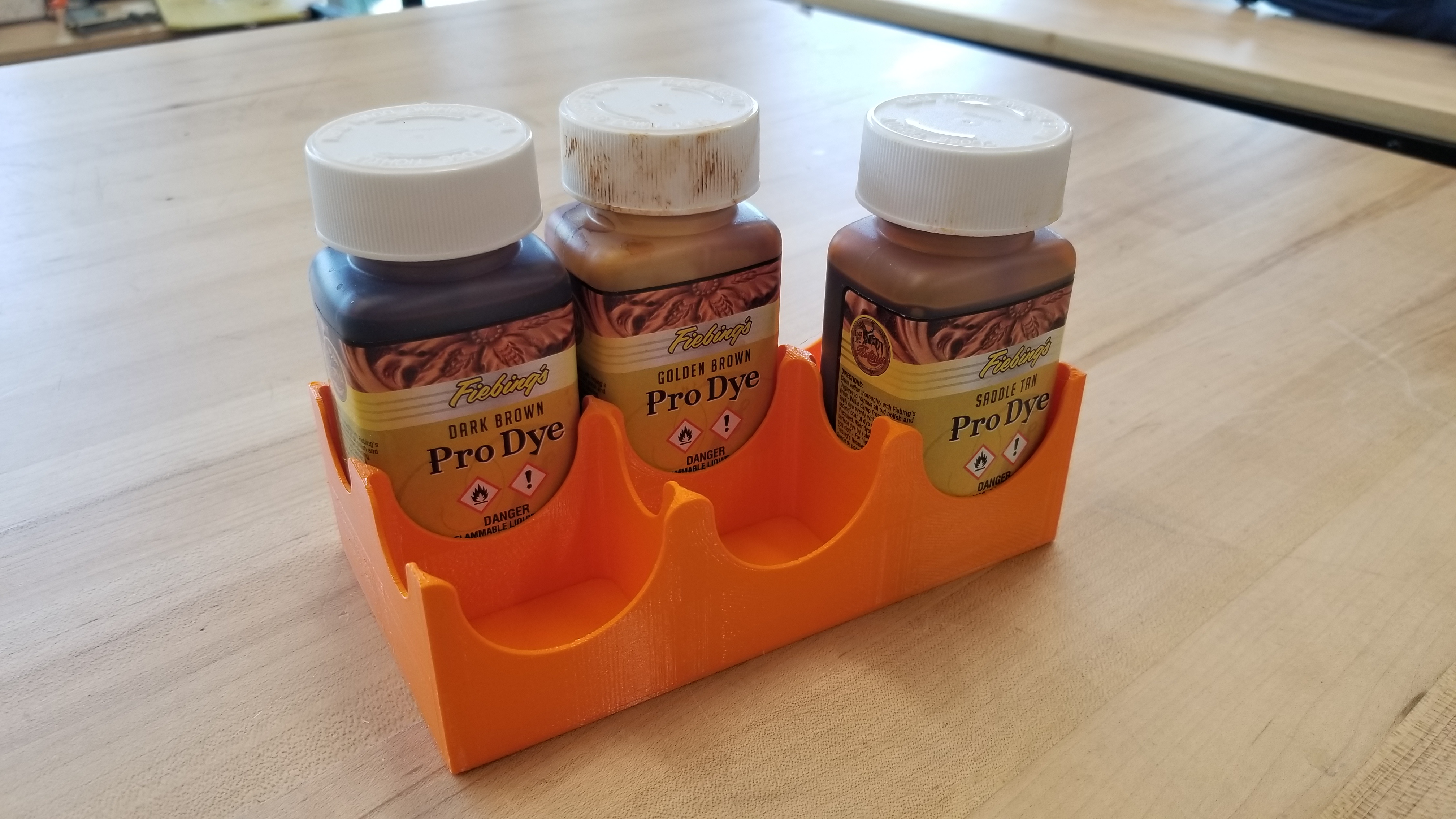 Fiebing’s Leather Dye Bottle Holders