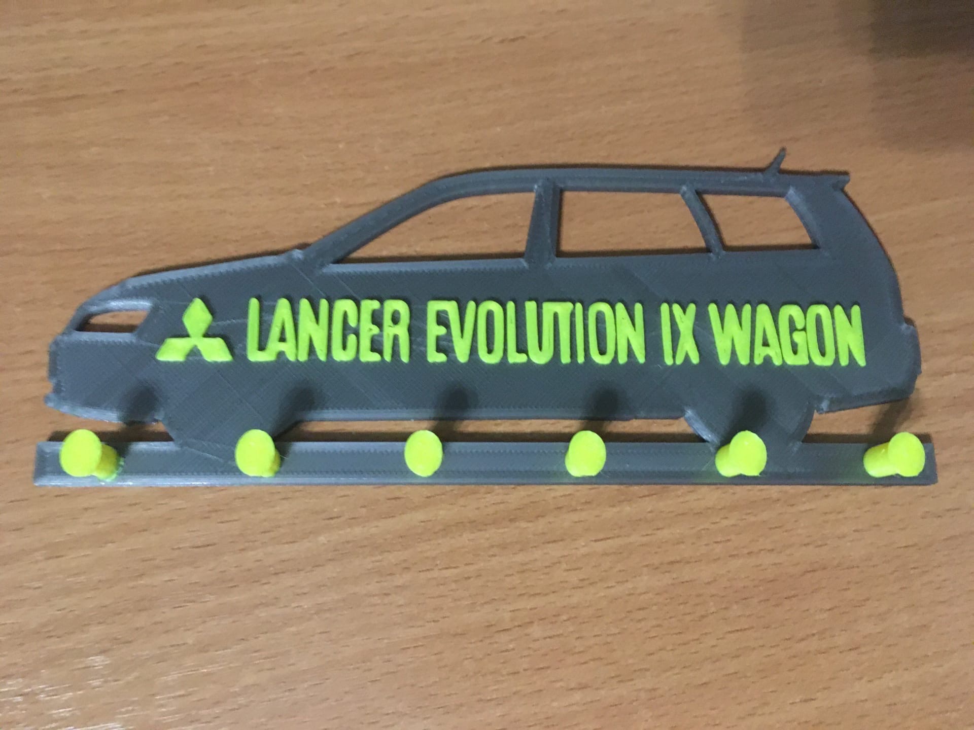 Mitsubishi EVO Key Rack