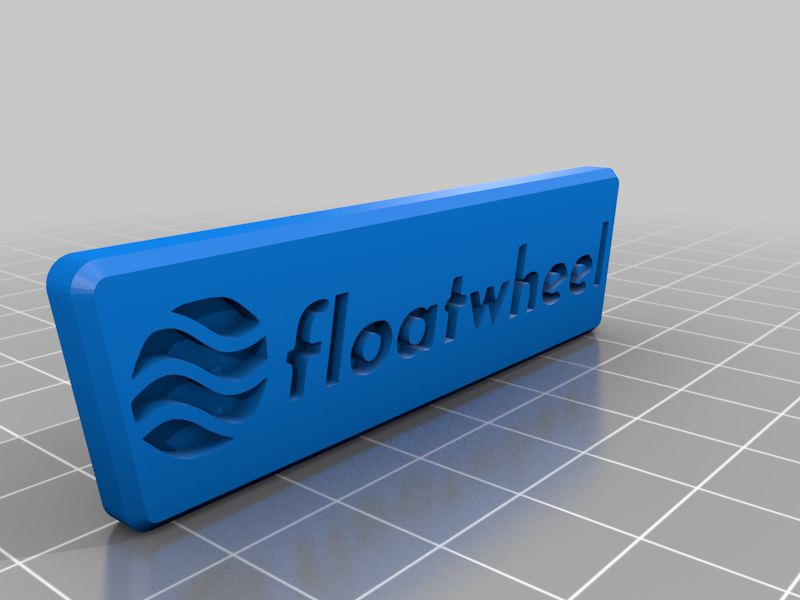 Floatwheel ADV Rail Badge