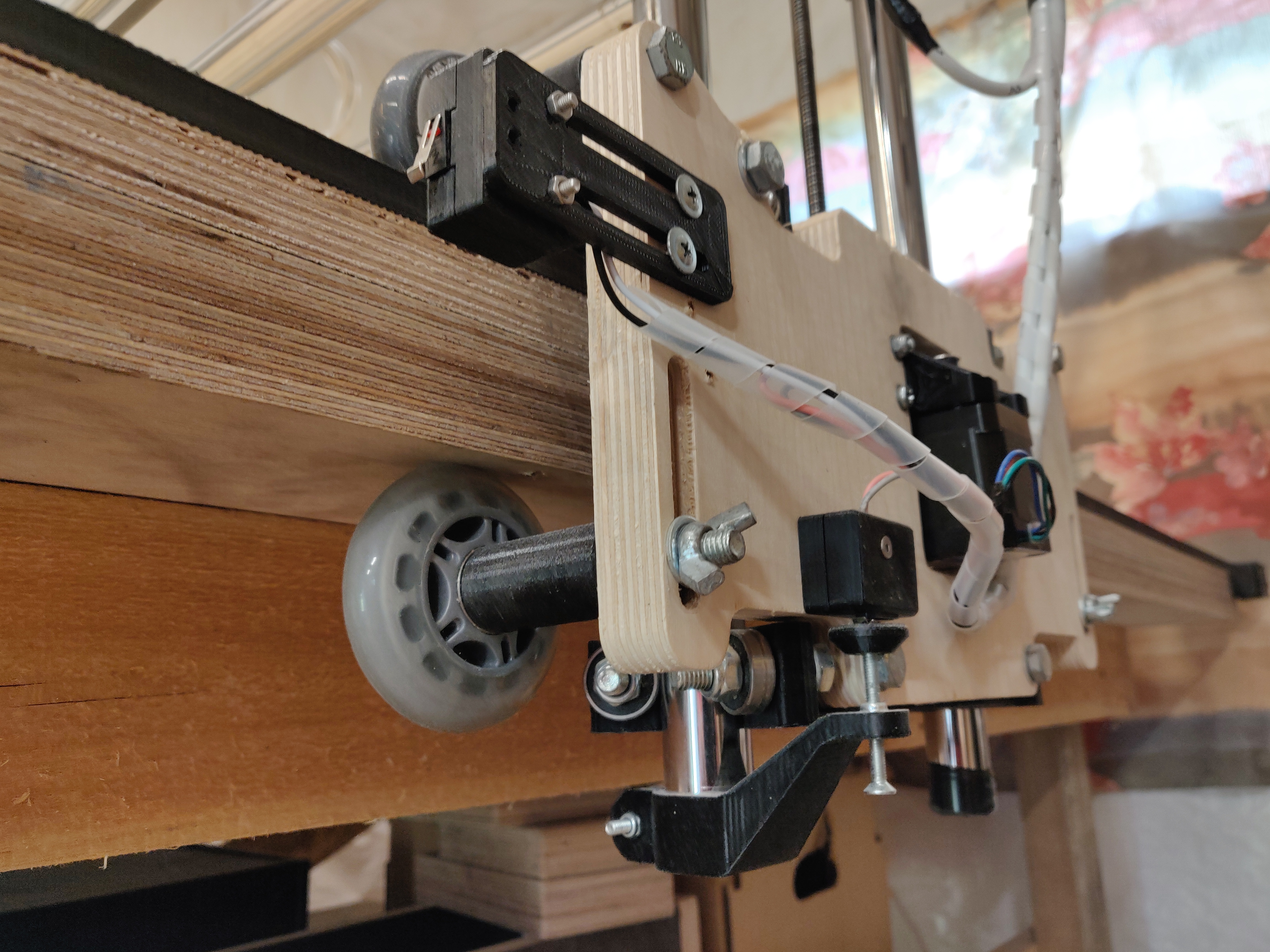 LowRider2 CNC Z and Y limit switch mount