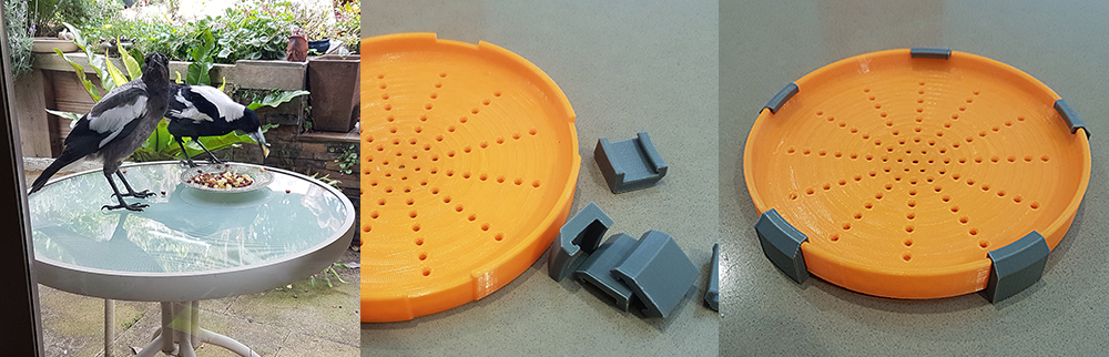 Feeding tray