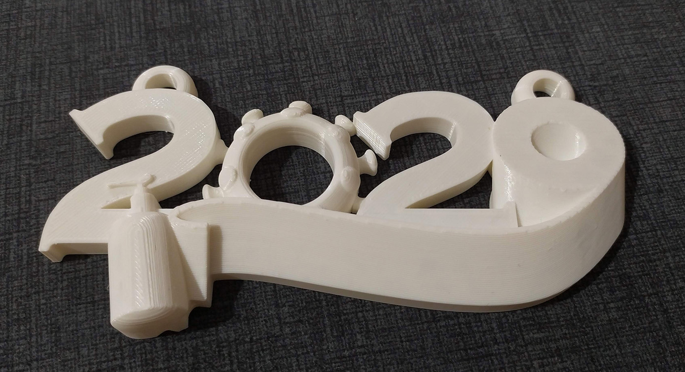 2020 Christmas Ornament - base only