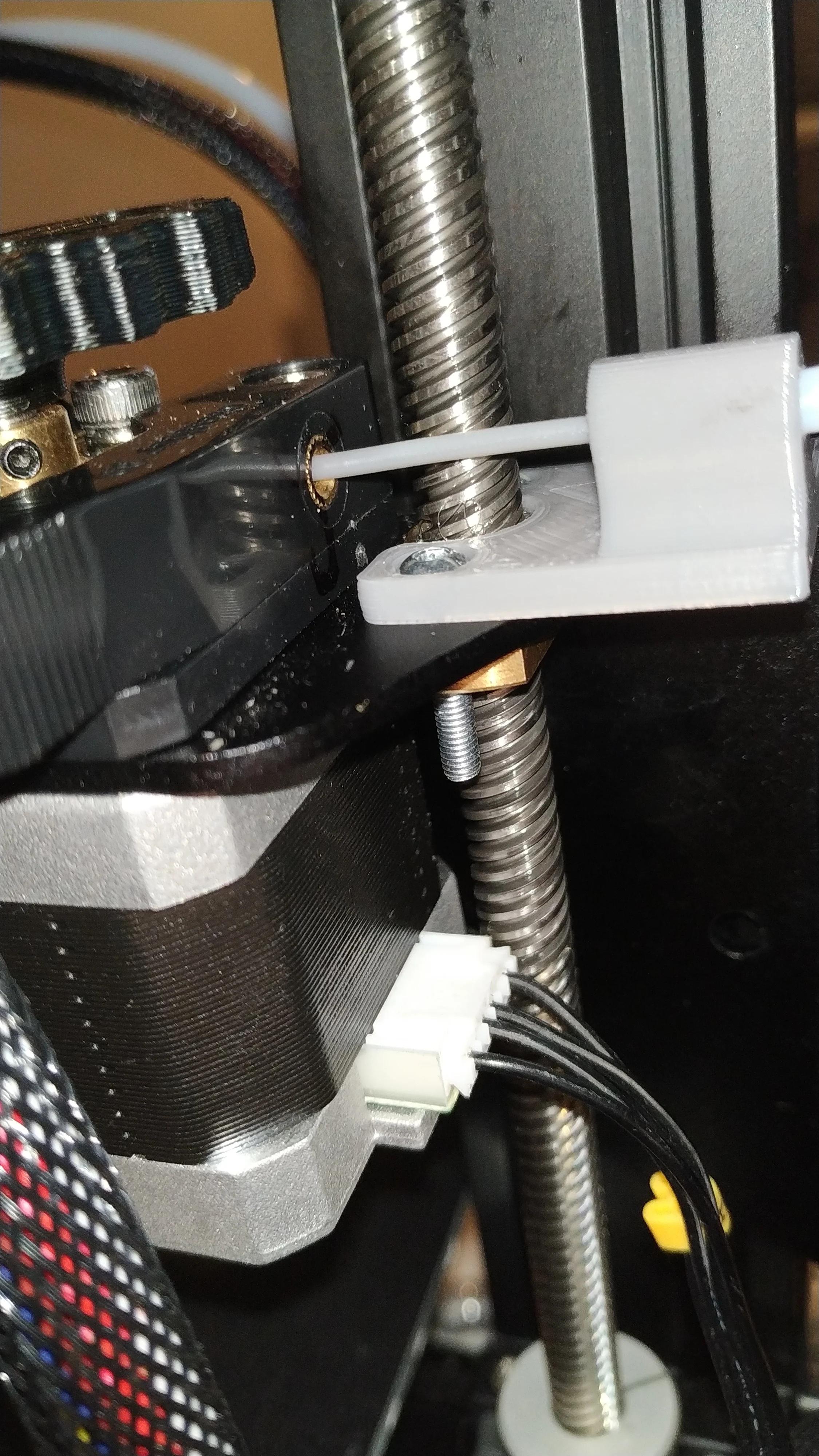 Ender 3 filament guide PTFE