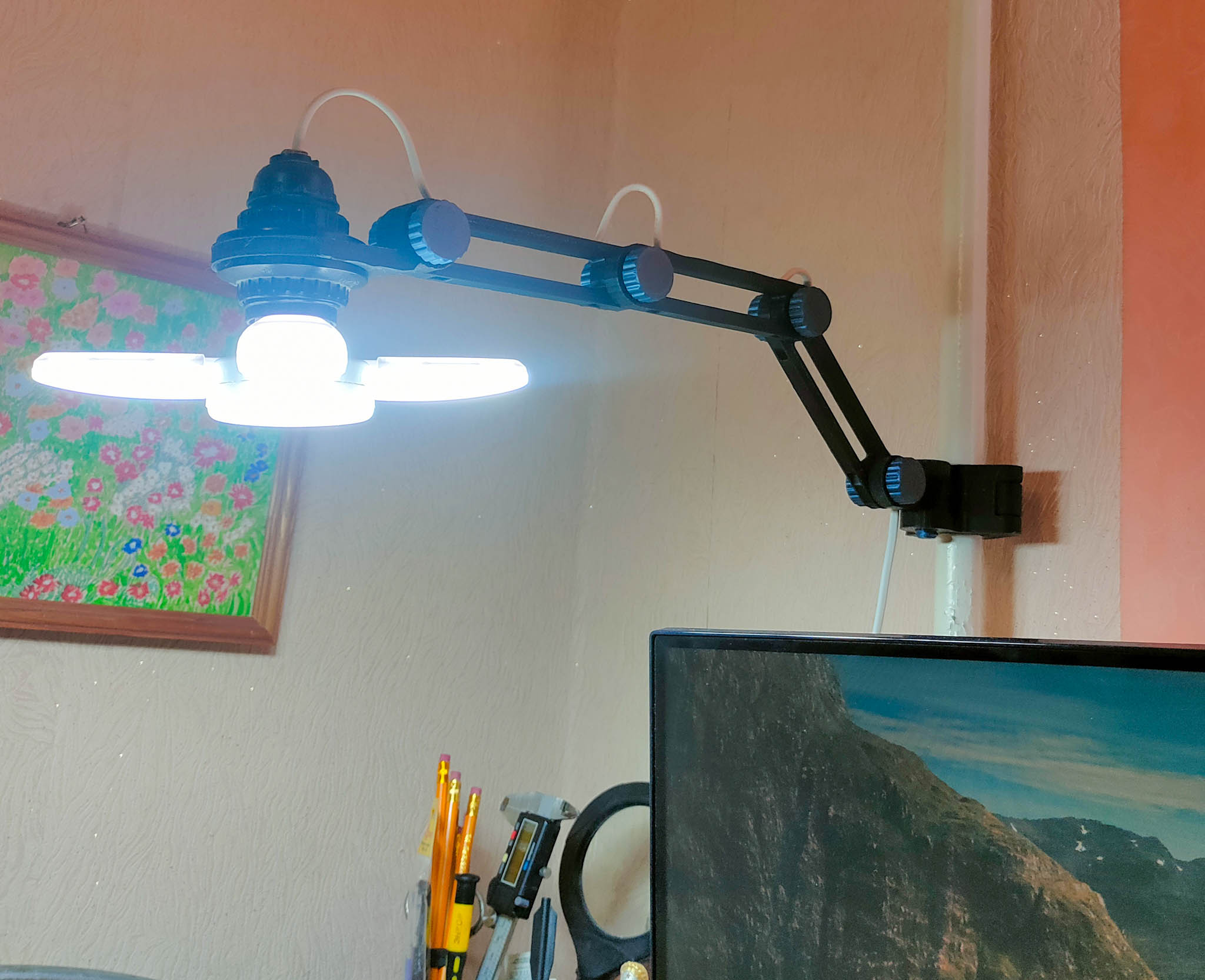 "Desk" lamp