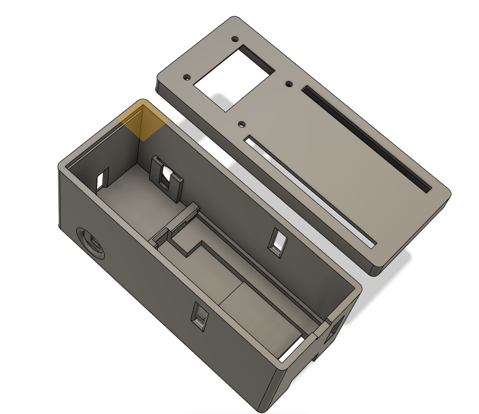 ESP32 Project Enclosure with OLED SSD1306 0.96"