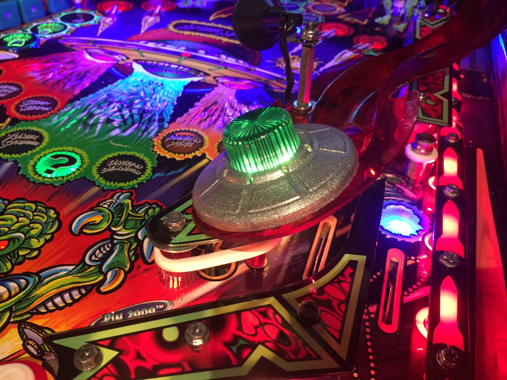 Revenge From Mars Attack From Mars Saucer Pinball