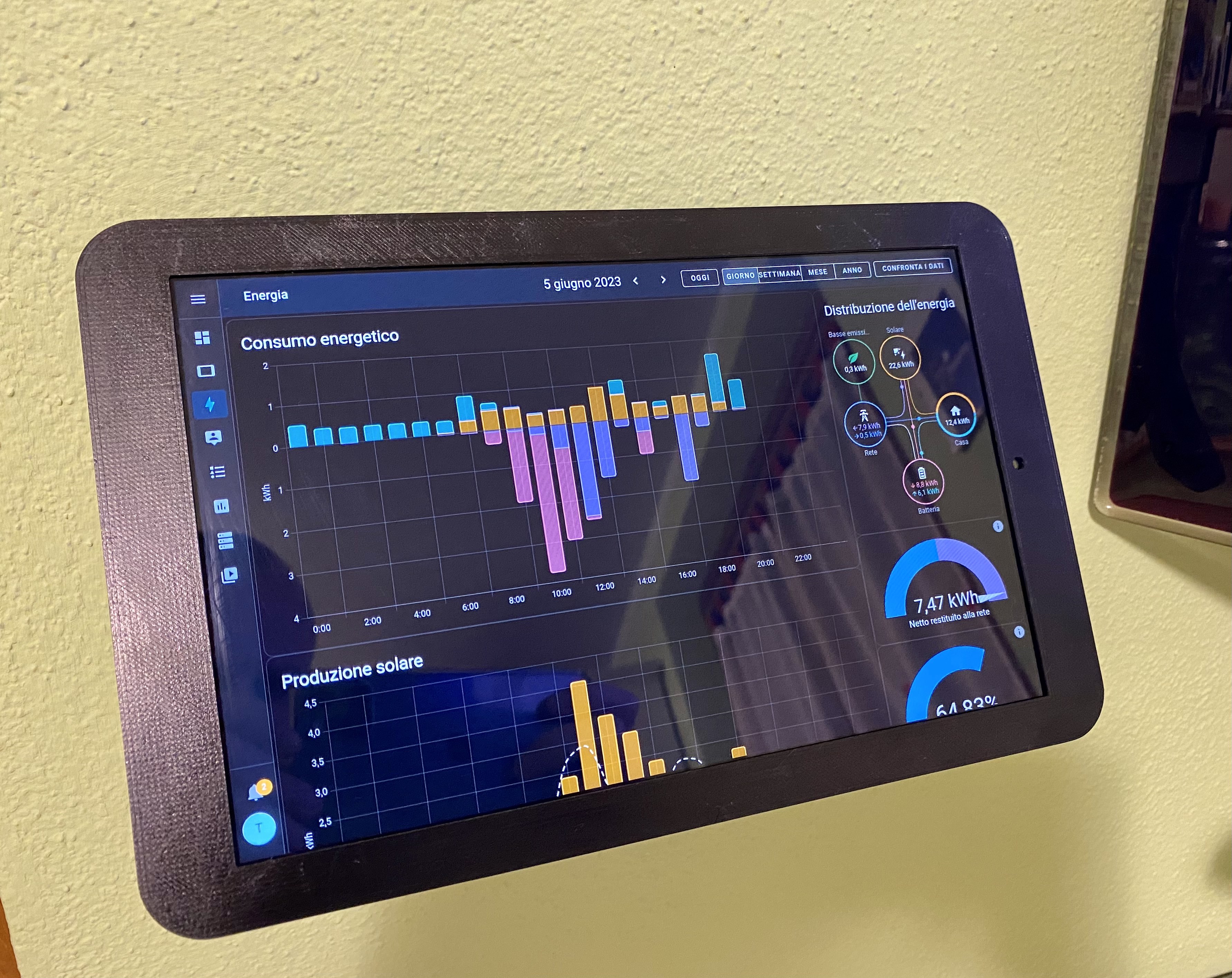 Lenovo Tab M10 2nd Wall Mount