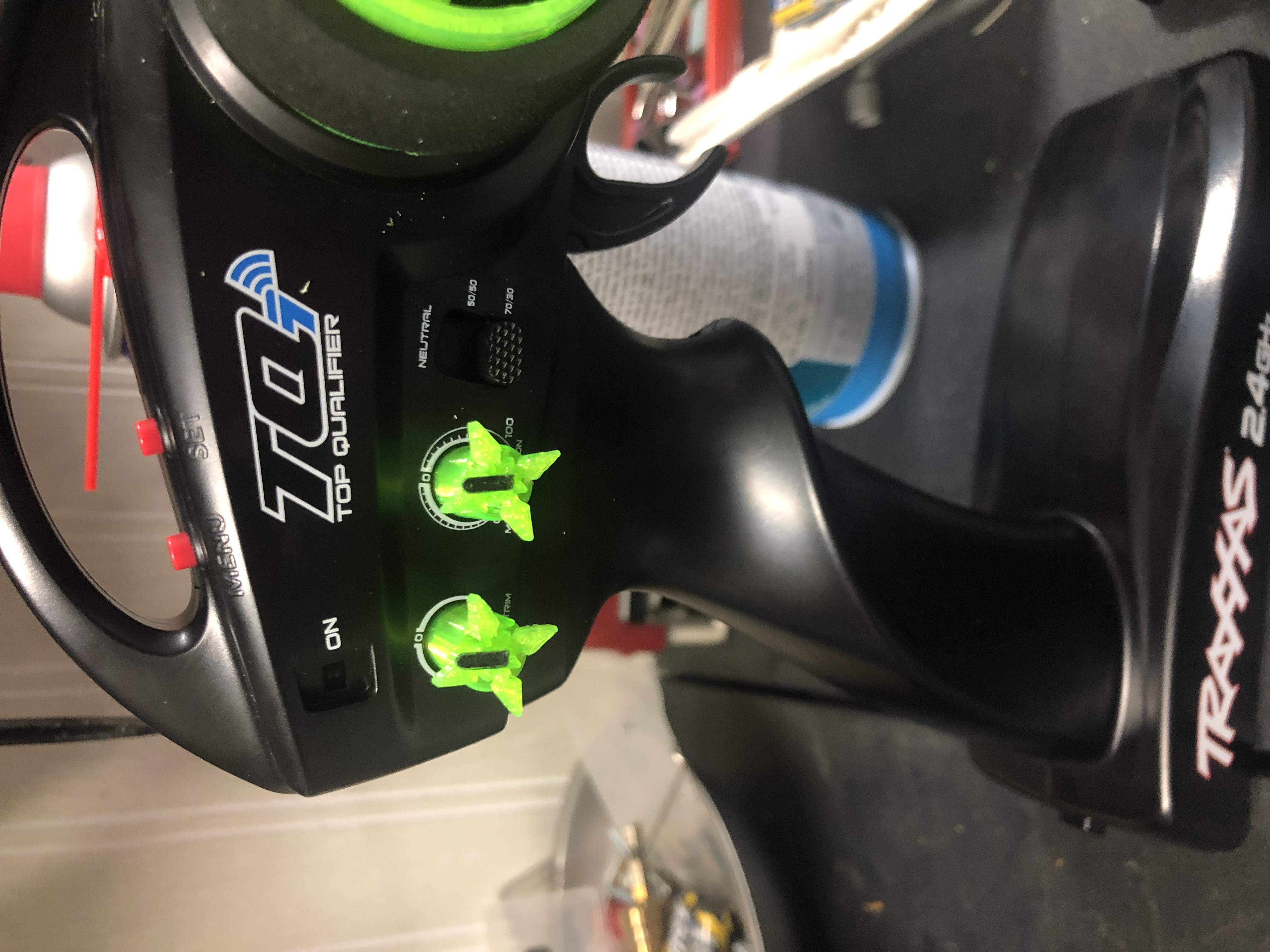 Traxxas/LaTrax TQi Custom Trim Knobs