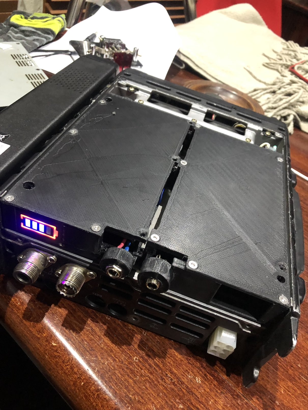 Yaesu FT897 Internal Battery trays