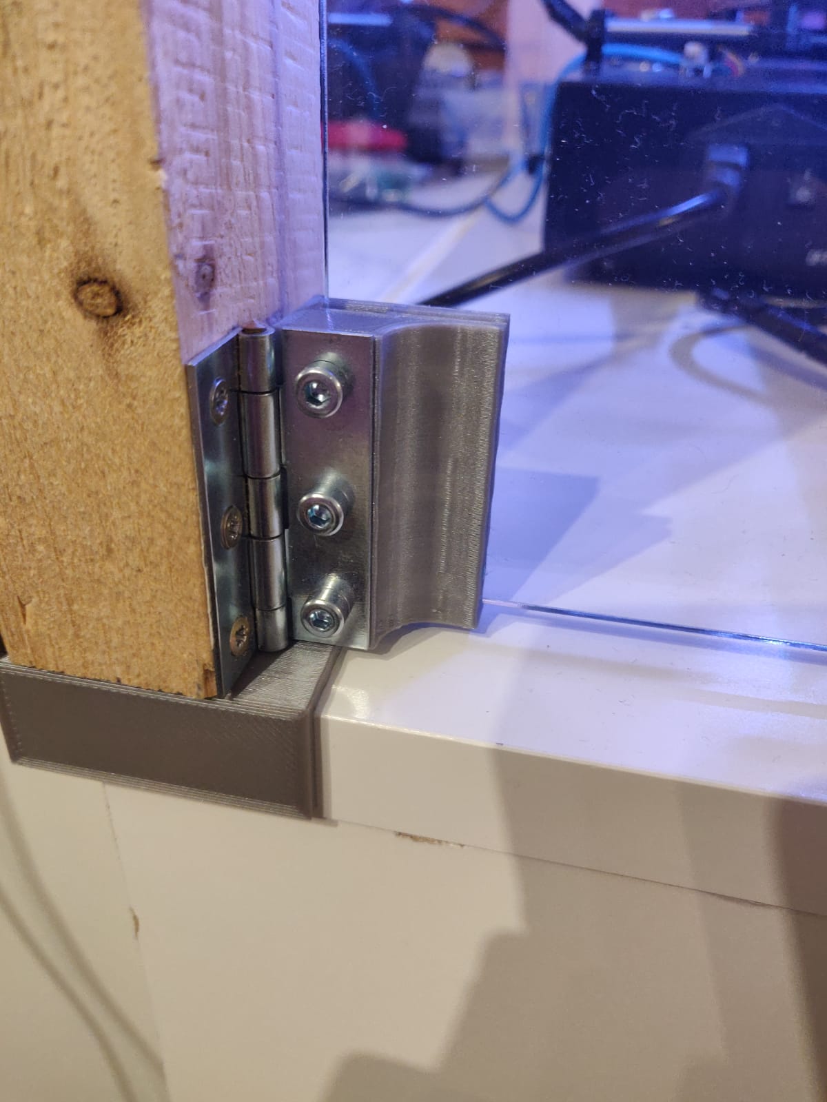 3mm Doorholder for Printerhousing