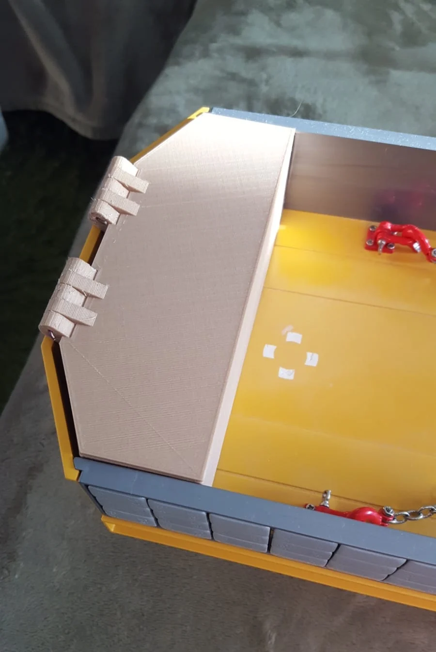 MAN TGA Tieflader Transportbox