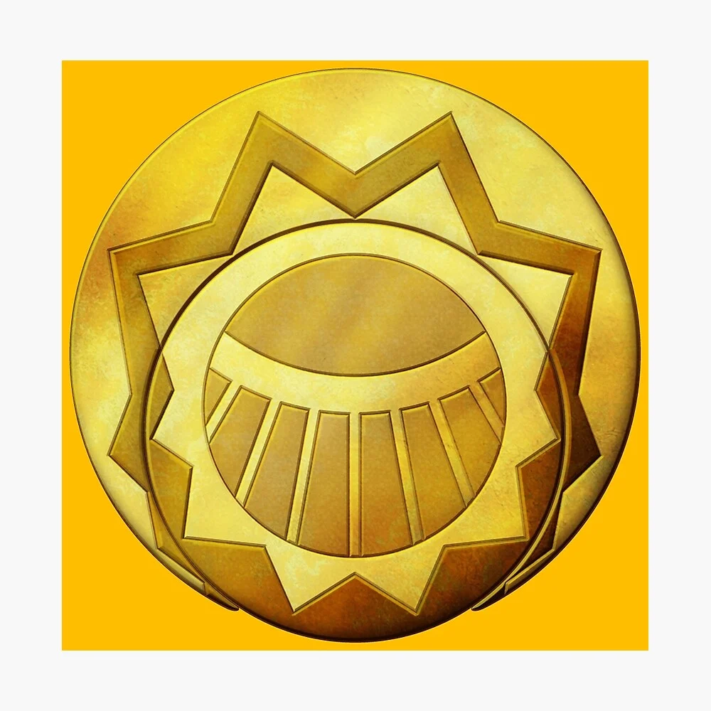 Médaillon des cités d'or (Golden Cities medallion)