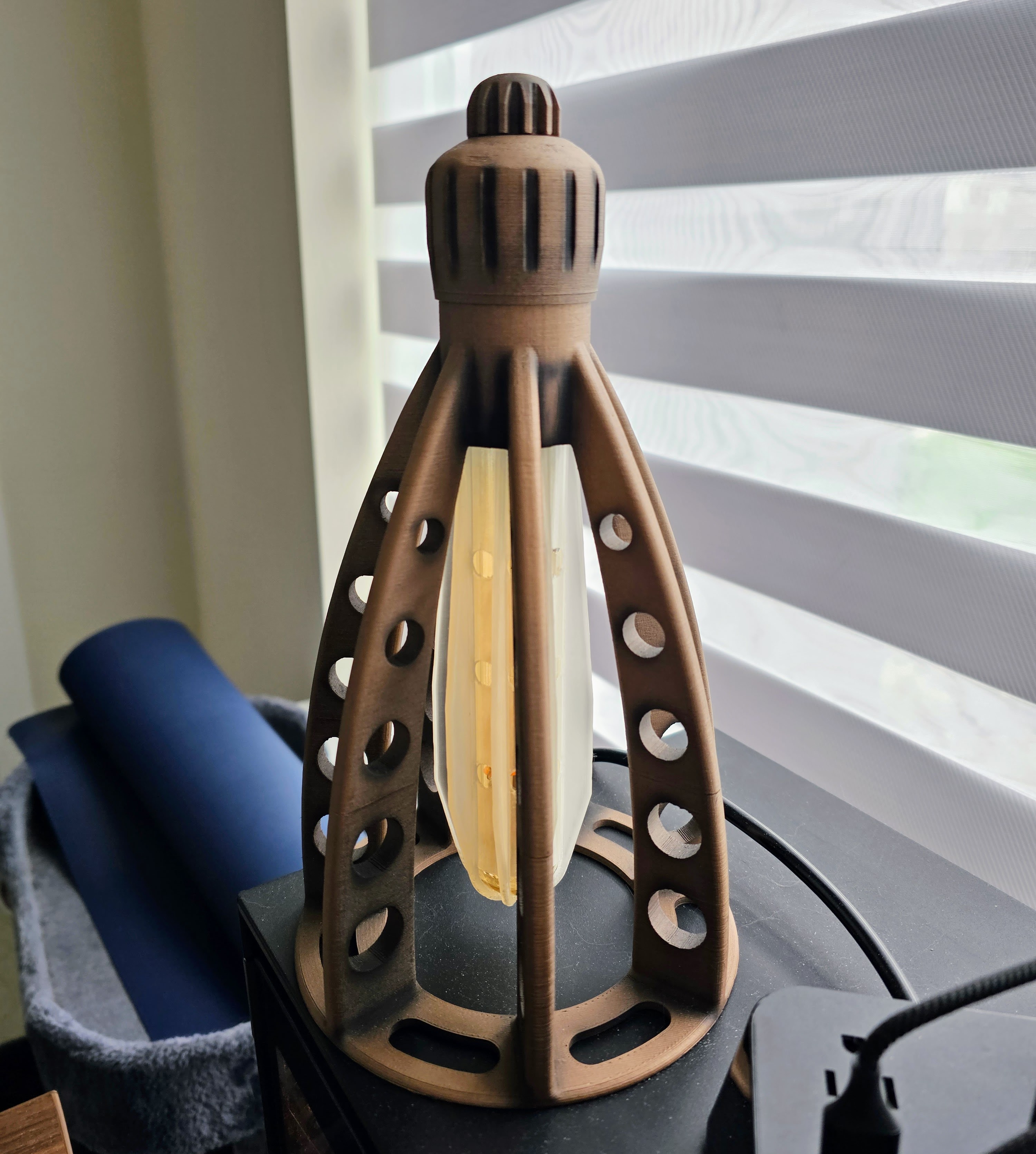 Steampunk Lamp for T-10 bulb