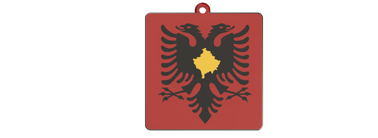 Keychain Albania & Kosovo