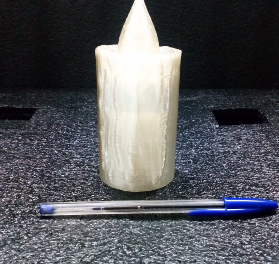 Lampara/vela sencilla / Simple lamp/candlelight