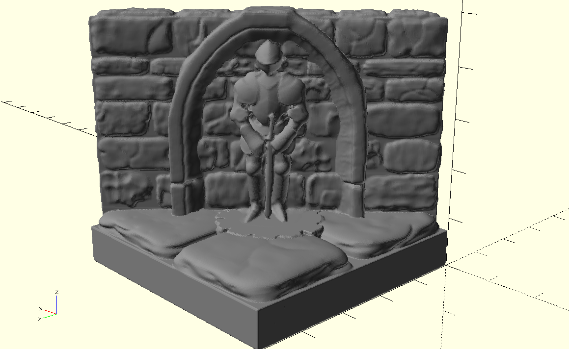 Diagonal Knight Wall