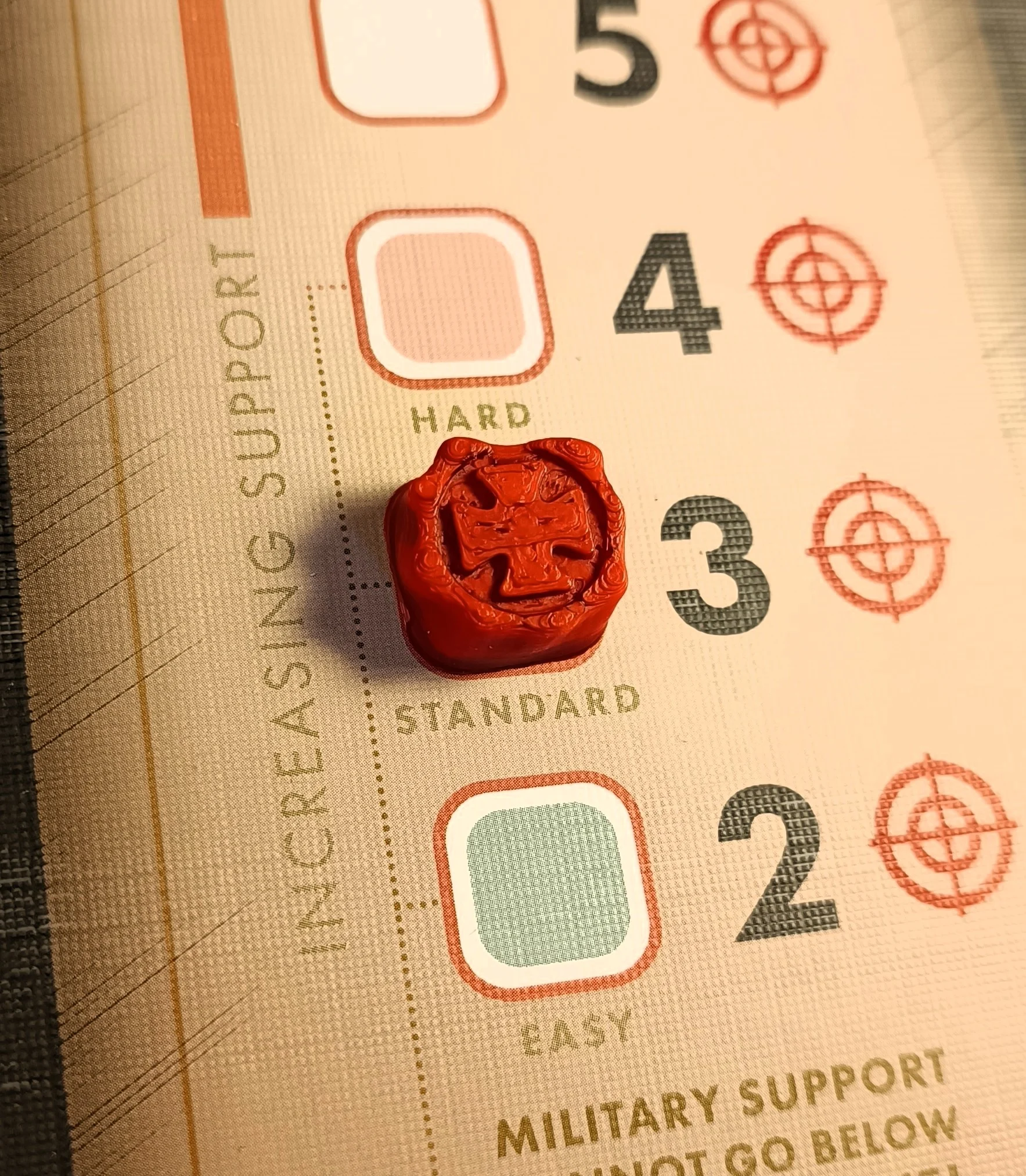 Black Orchestra Military Power Token