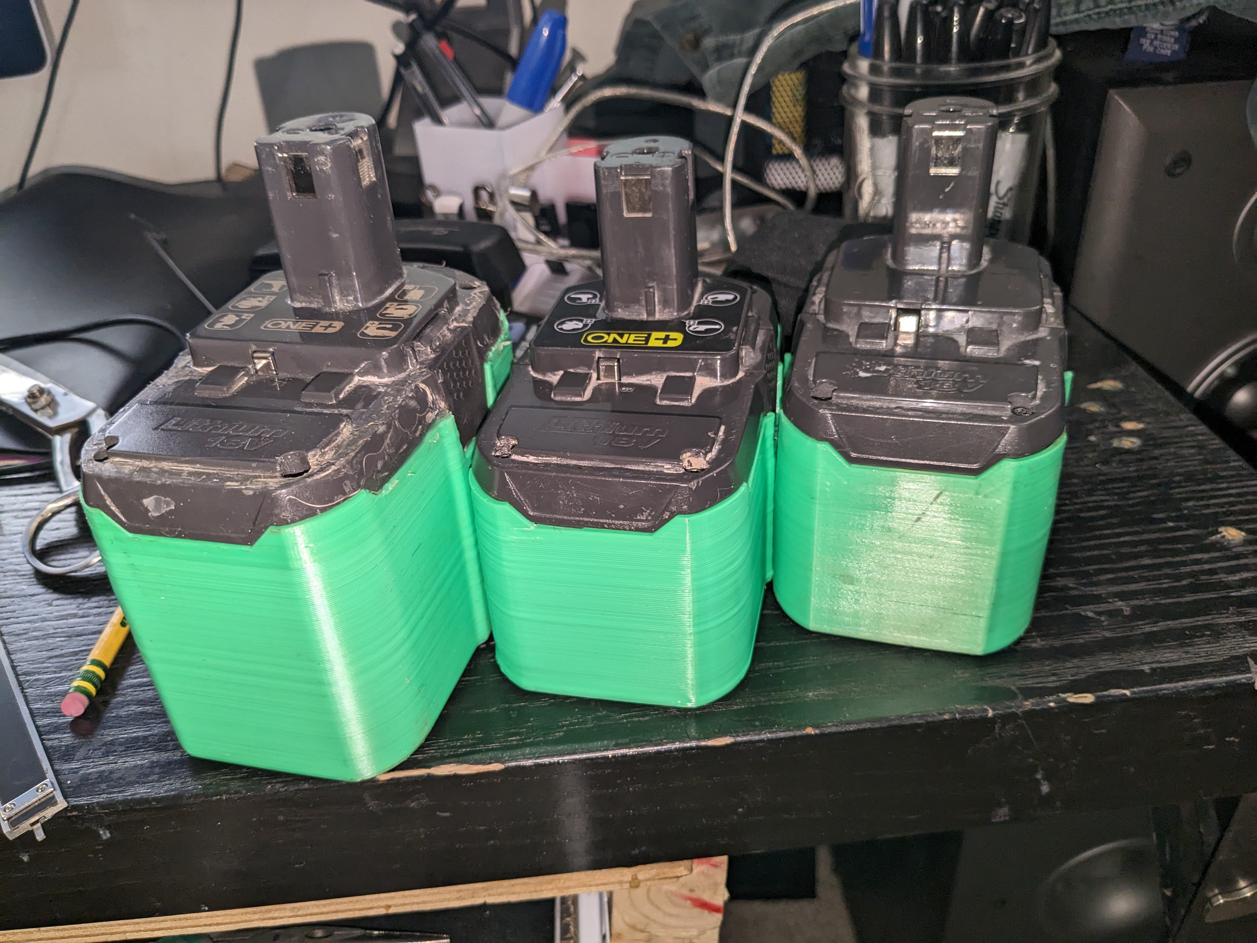 Ryobi Battery Shell Extension (compatible with all other original parts)