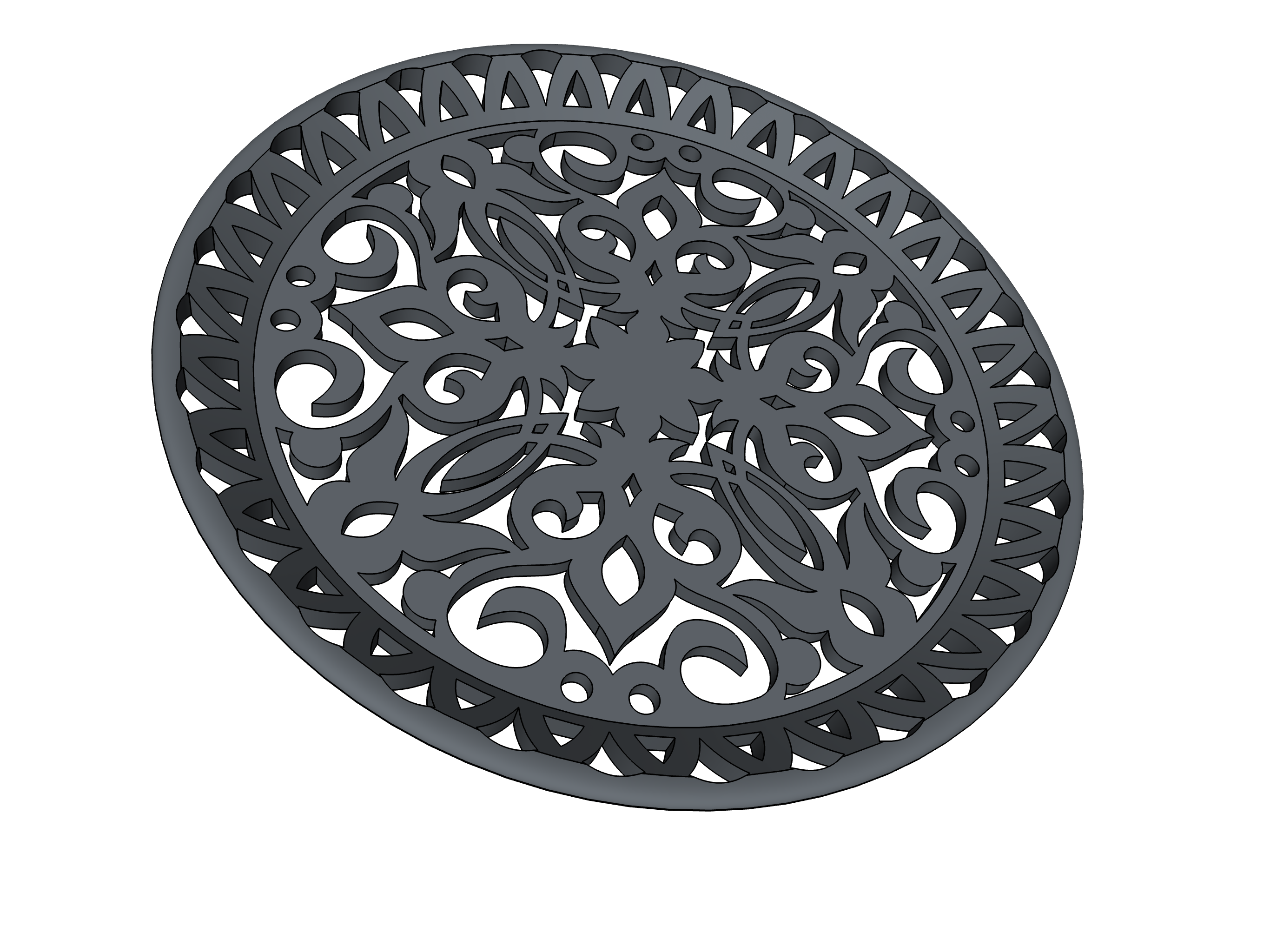 Soap Sponge Dish Moroccan Bahia Rosette Style
