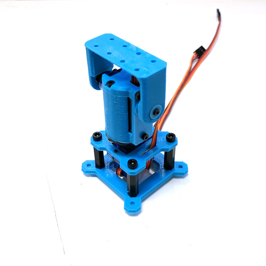 RoboTurret Mini - YA9GPT (Yet Another 9G Pan and Tilt)