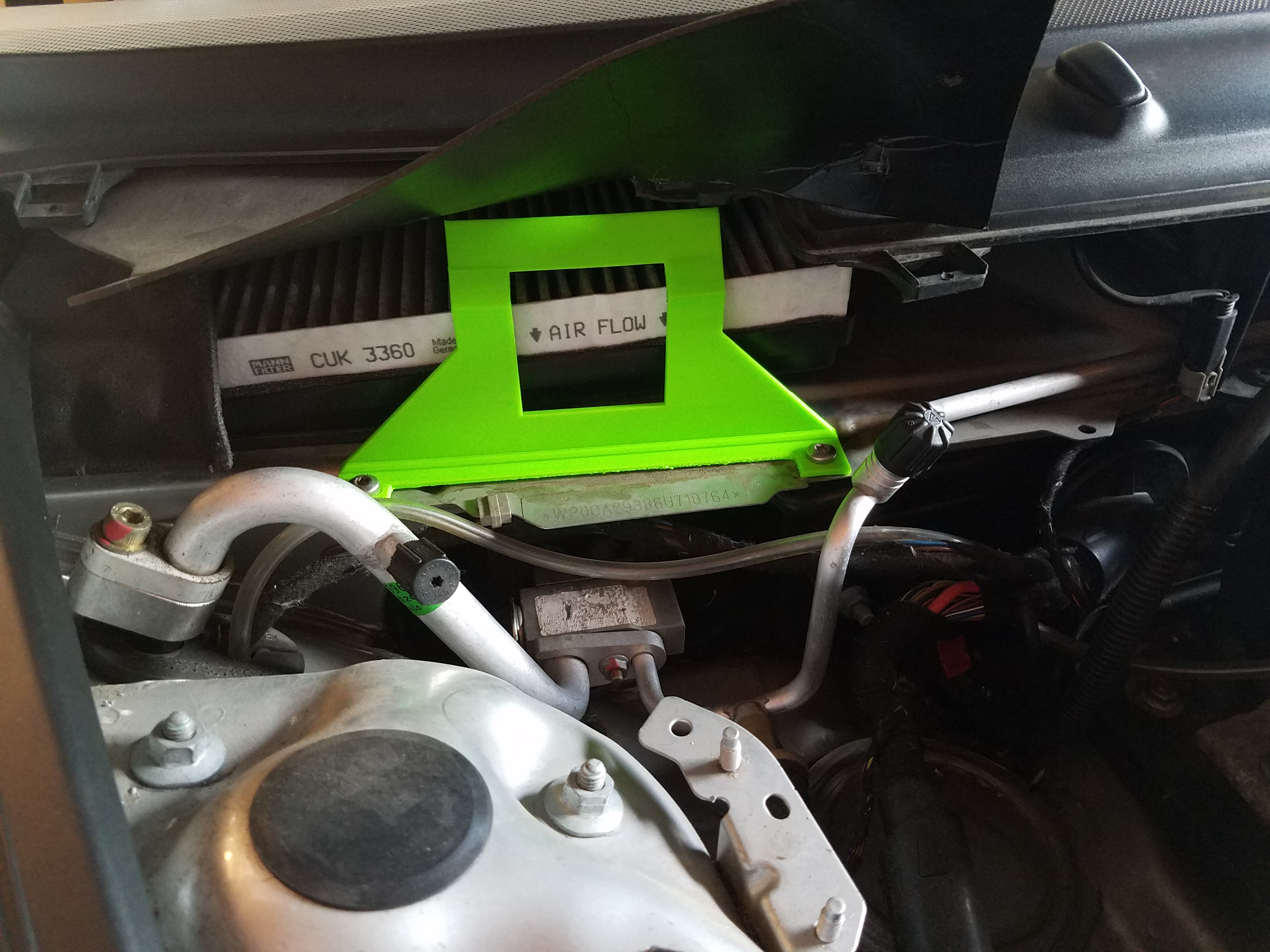 Porsche Boxster (987) Cabin Air Filter Bracket
