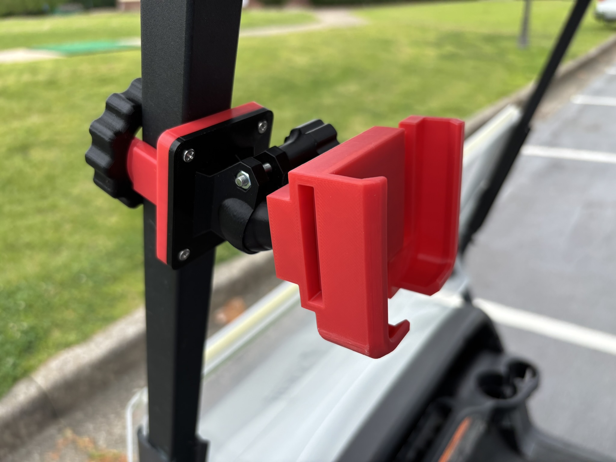 Adjustable Phone Clamp for Golf Cart