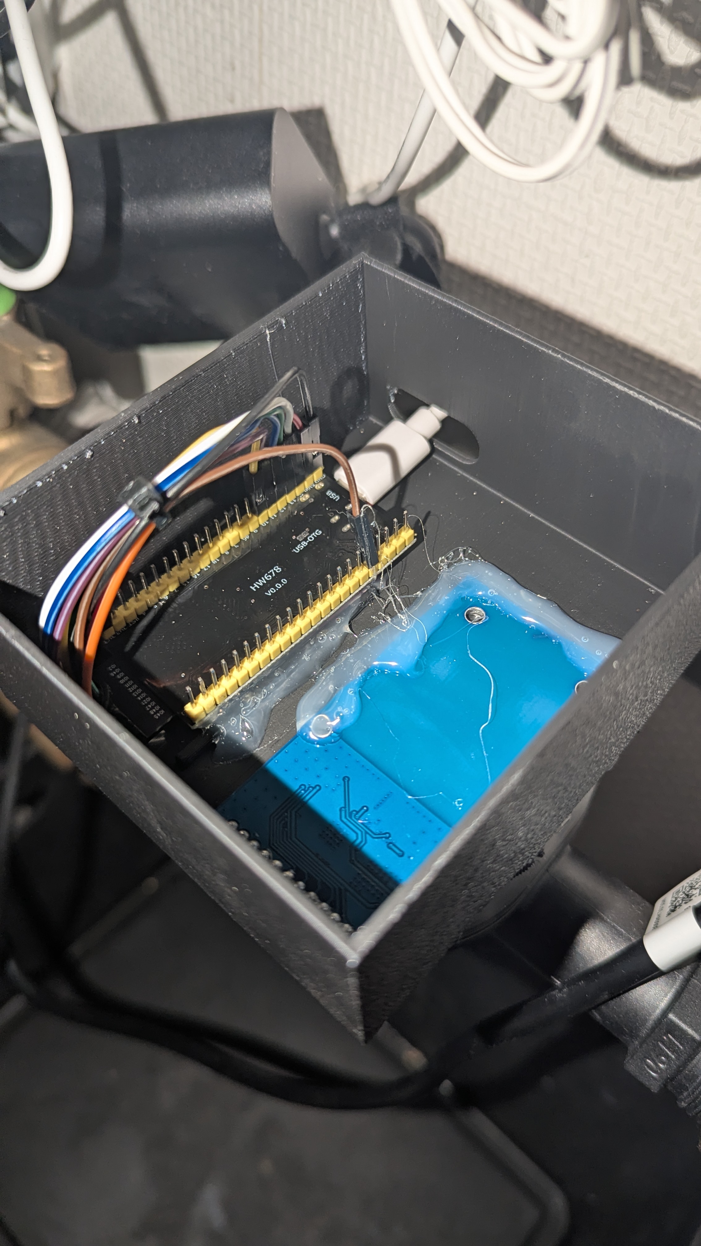 NFC Reader Housing for Axioma Qalcosonic W1 Water Meter (PN5180 + ESP32-S3)