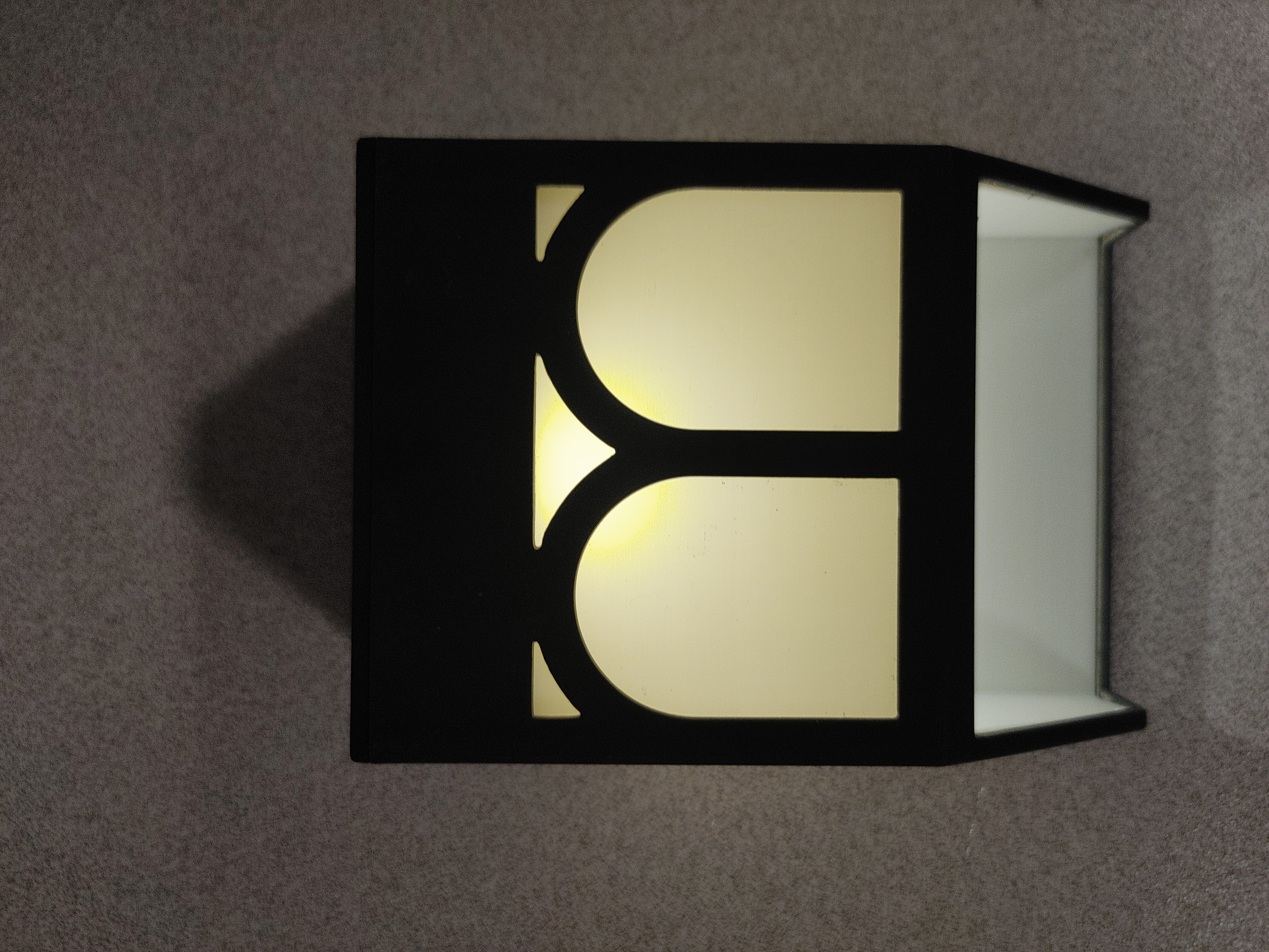 Kanstar solar fence light insert / shade
