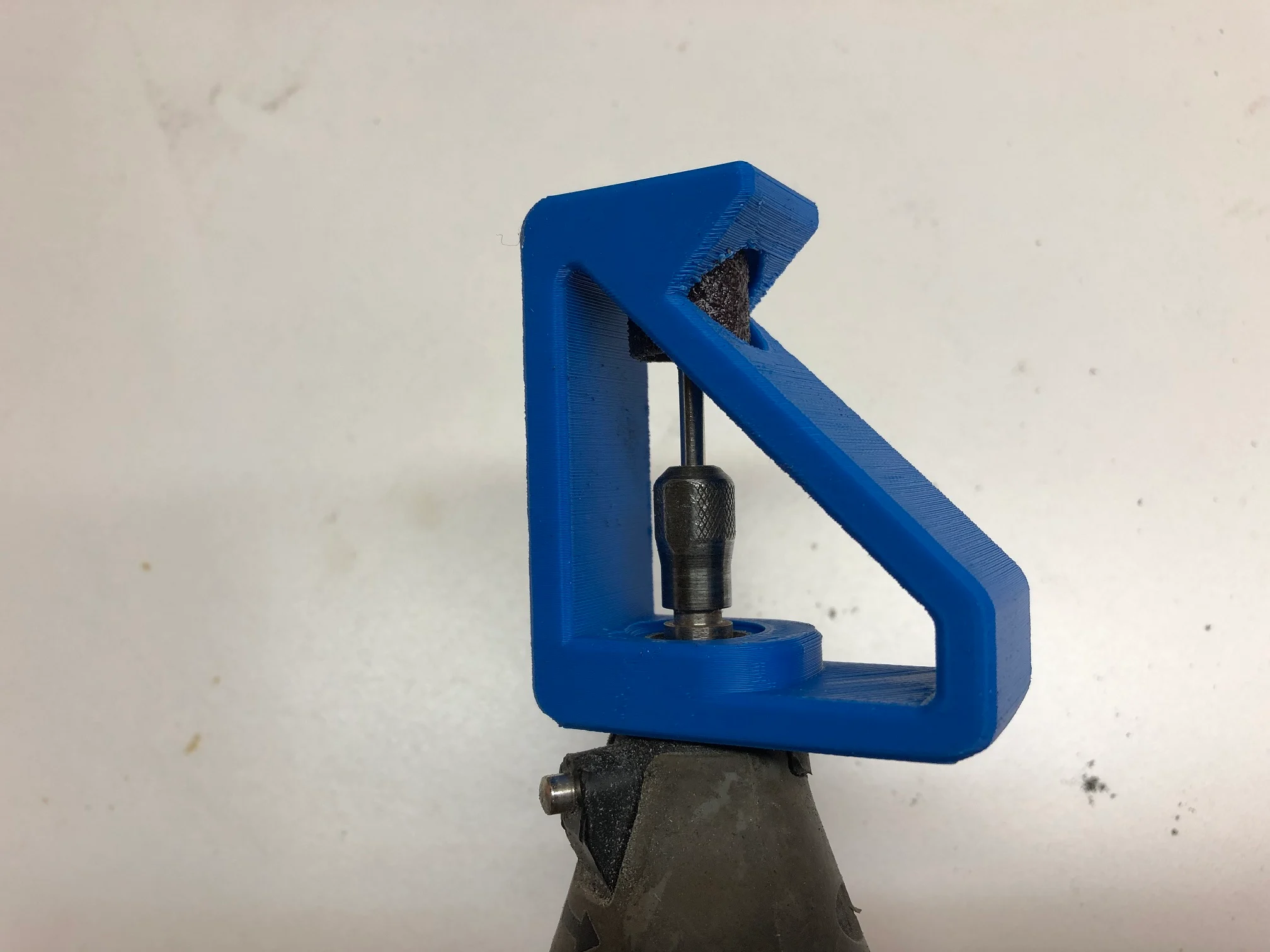 Foam Bevel / Chamfer Tool for Dremel with Sanding Drum