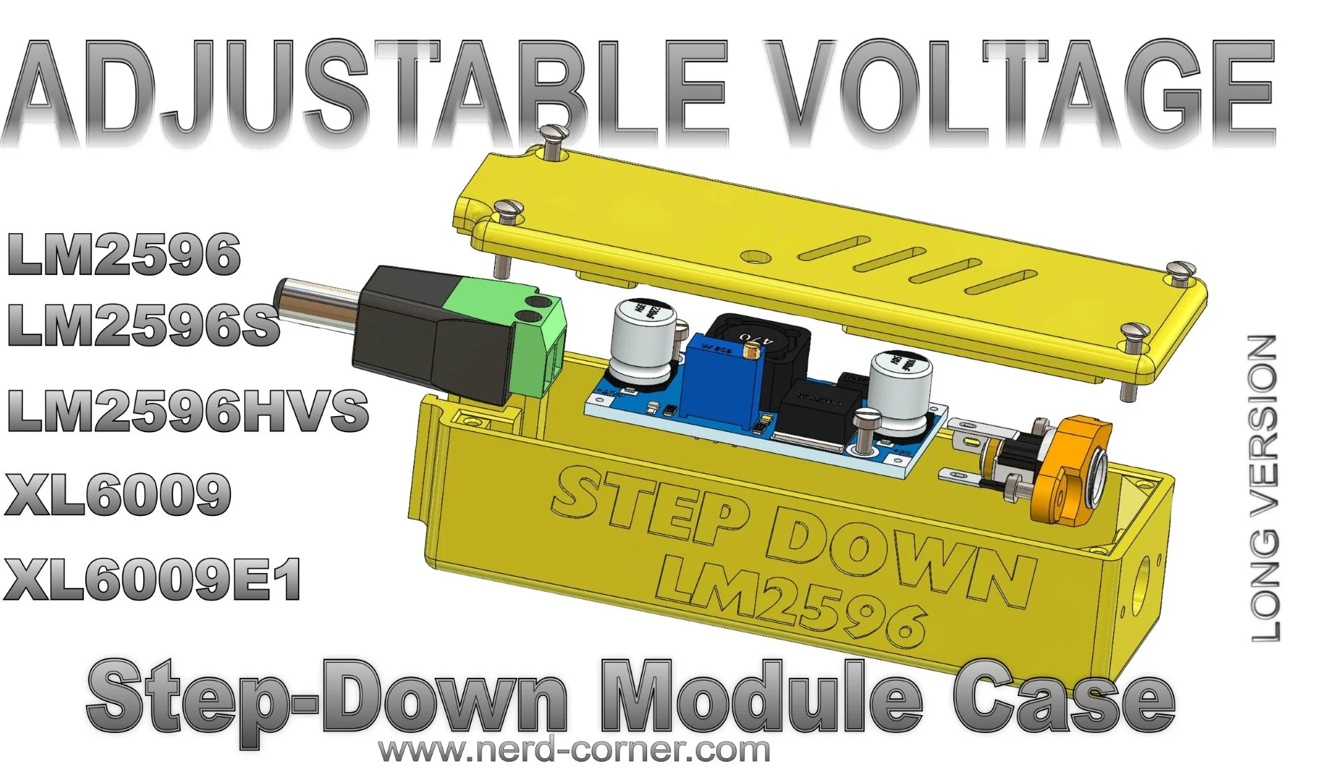 Case LM2596 S or HV and HVS