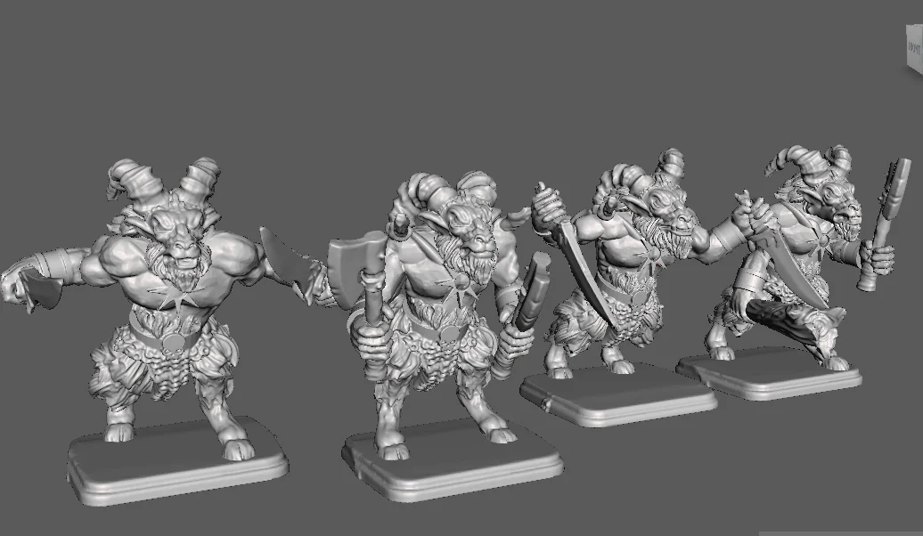 HeroQuest Beastmen - Army Warrior