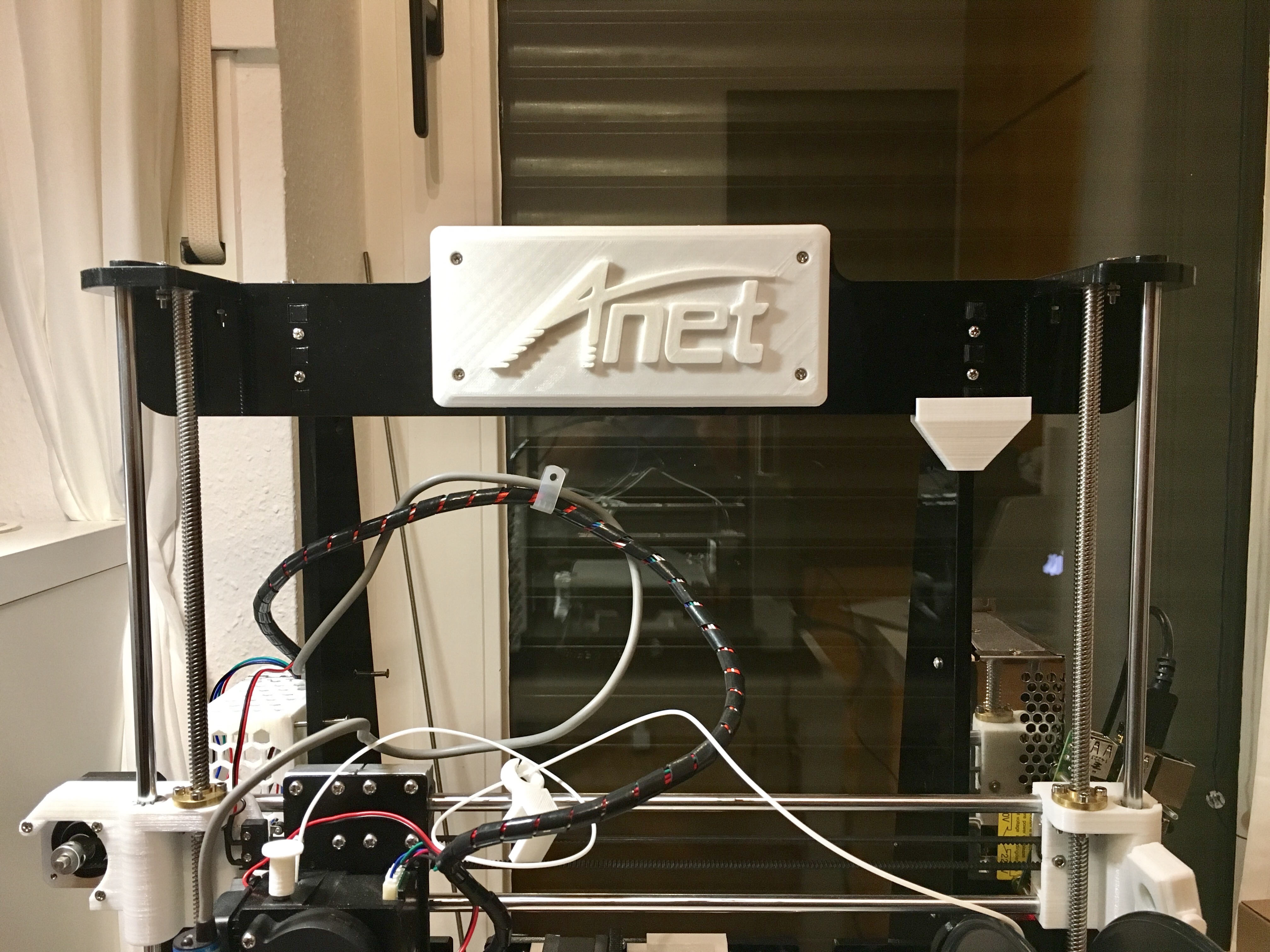 Anet A8 LCD Faceplate / Cover / Fill-In