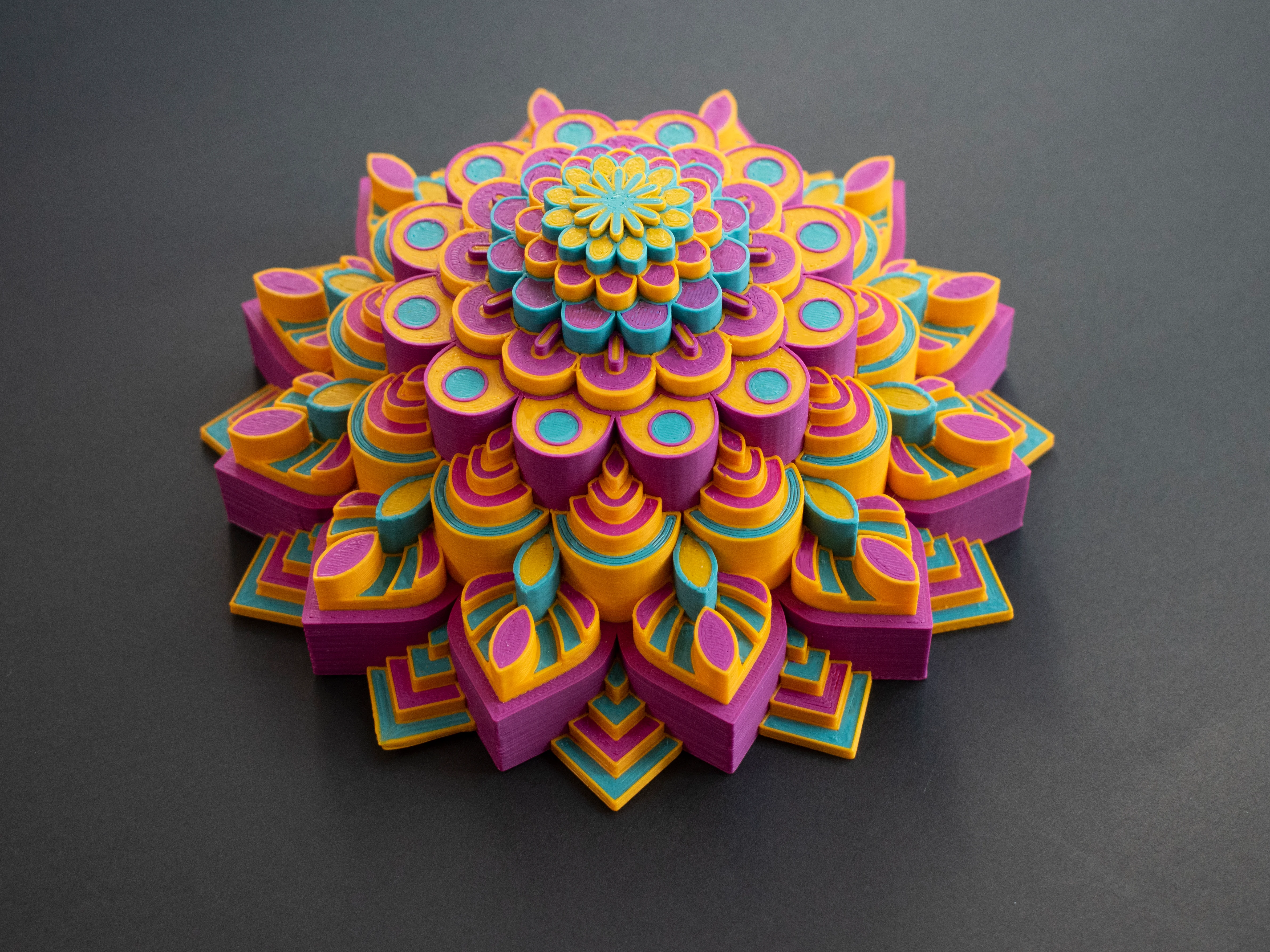 Multi-Color Mandala
