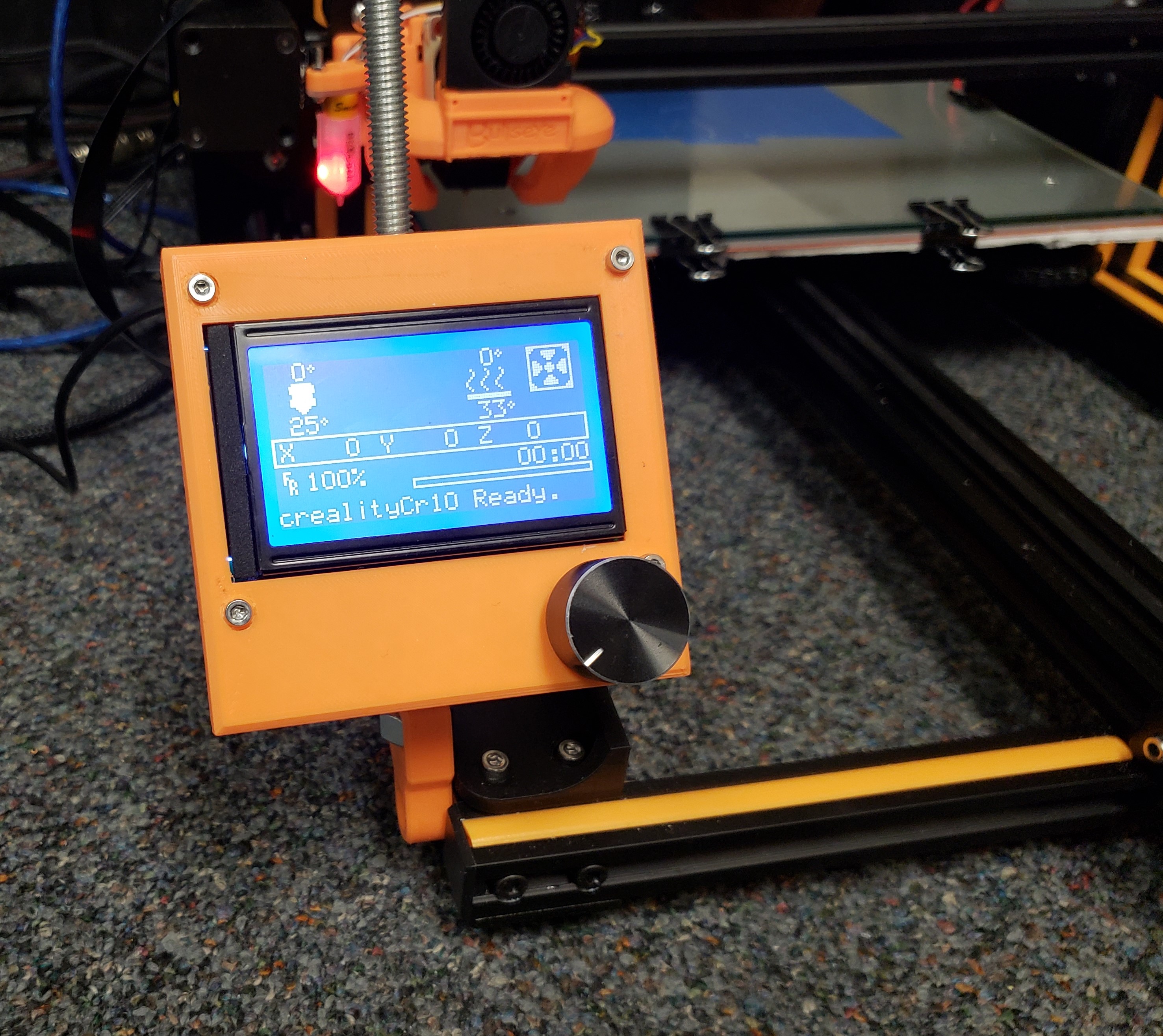 CR-10 Stand Alone Display for pcb1-sjxd12864f-3