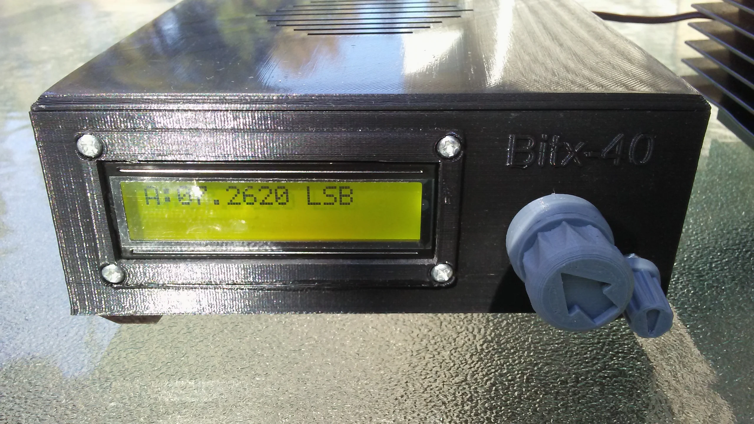 Bitx40 enclosure REMIX by WB9BBC
